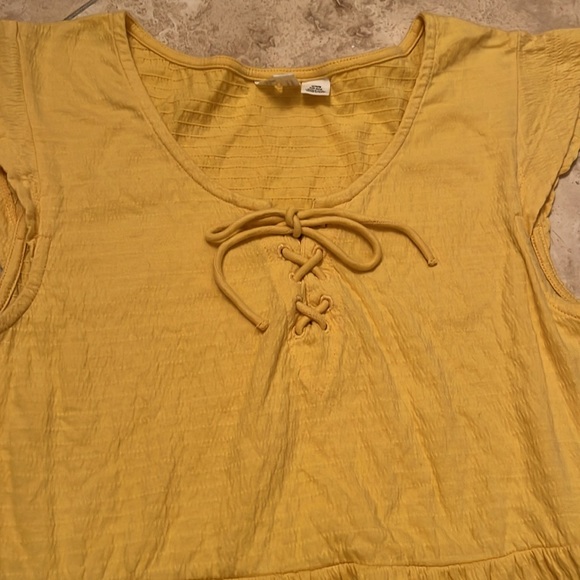 Roxy sunshine yellow sundress, size M, worn once, excellent condition - Picture 3 of 5